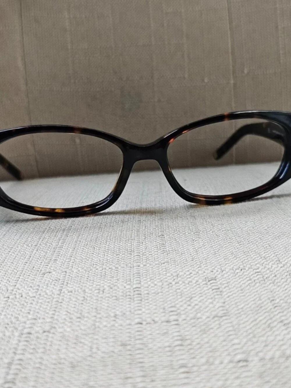 Vintage Anne Klein Women Eyeglasses Frame AKNY3129 Eyewear Dark Brown Tortoise